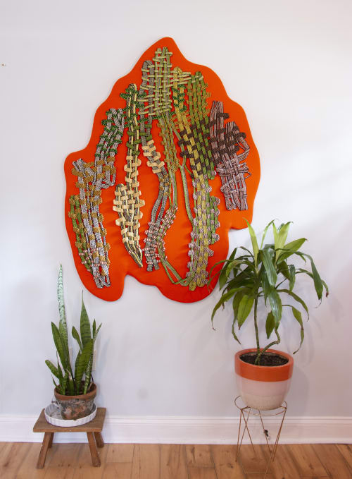 Harvest Avocado | Wall Sculpture in Wall Hangings by Kristy Bishop Studios | MUSC College of Nursing in Charleston