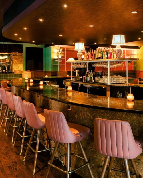 30 inch Commercial Bar Stool - Model 7070 | Chairs by Richardson Seating Corporation | Chef’s Special Cocktail Bar in Chicago