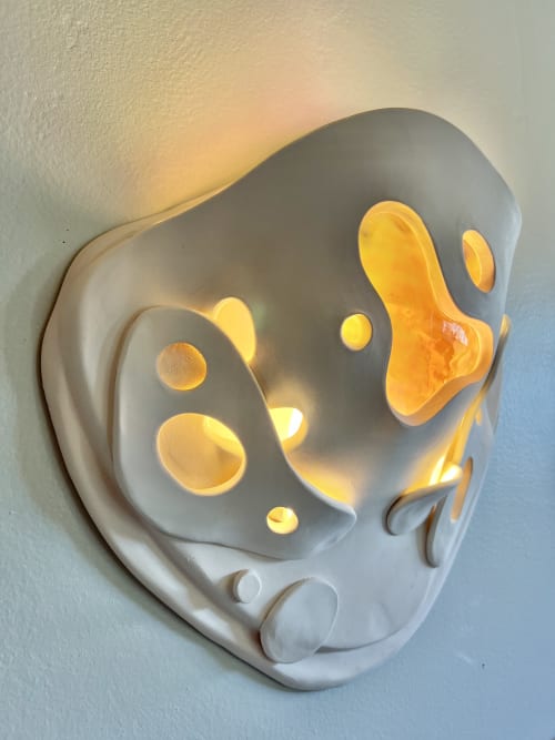 wave sconce | Sconces by Kelly Witmer