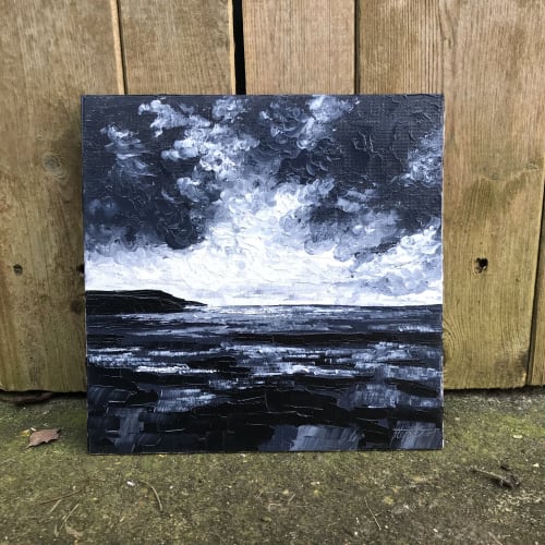 Storm On The Sea Painting | Paintings by Steph Carr Design