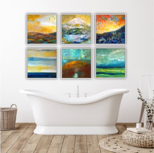 Landscapes Canvas Prints | Paintings by Debby Neal Arts