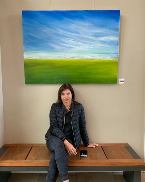 Le chant du printemps | Paintings by Marine Gueguen Strage | Tiburon Peninsula Club in Tiburon