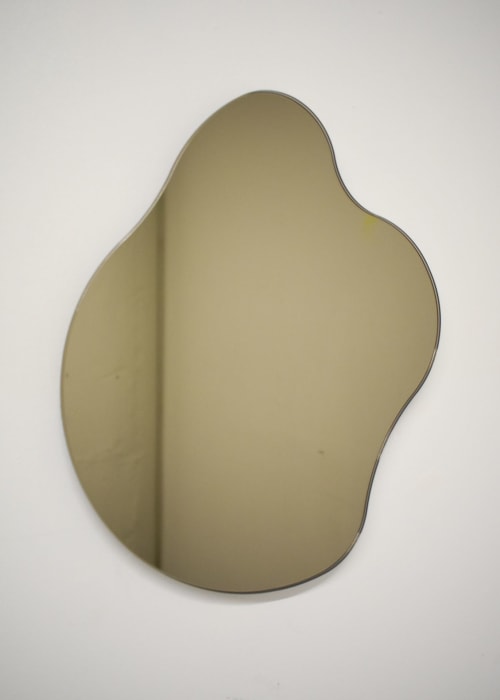 Isla Bronze Glass Mirror #3 | Decorative Objects by Cheyenne Concepcion