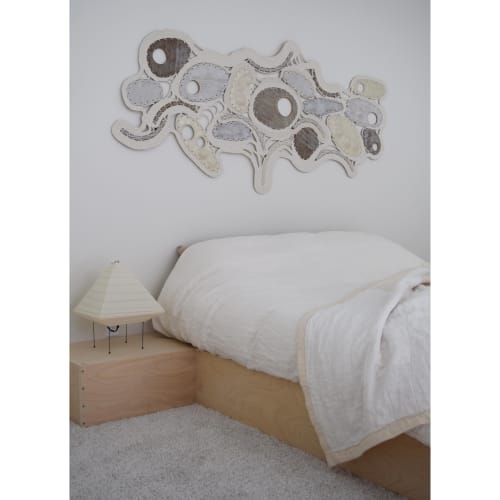 Ceramic and Woven Wall Sculpture | Wall Hangings by Karen Gayle Tinney