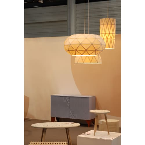 Wood Veneer Light Ellipse 75 / 60 | Pendants by ADAMLAMP | Hungexpo B épület in Budapest