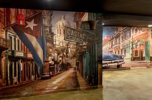 Casta's Rum Bar Murals | Murals by Nicolette Atelier | Casta's Rum Bar in Washington