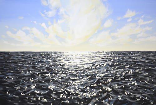 Ocean 100. | Oil And Acrylic Painting in Paintings by IRYNA KASTSOVA