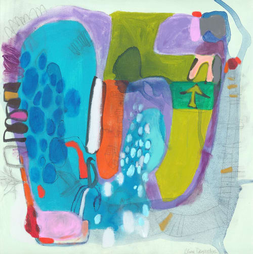 And Everything Along the Way | Oil And Acrylic Painting in Paintings by Claire Desjardins