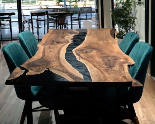 Epoxy Dining Table, Epoxy Resin Table, Epoxy tabletop | Tables by Innovative Home Decors