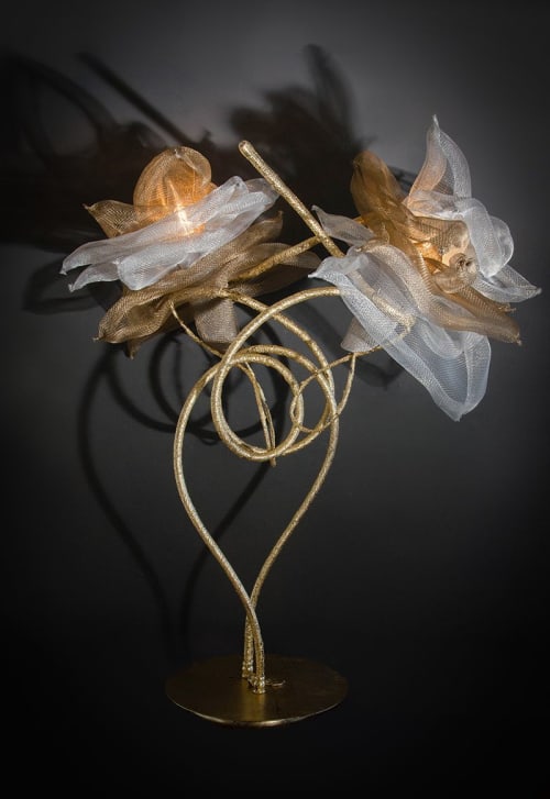 Twins | Table Lamp in Lamps by Fragiskos Bitros