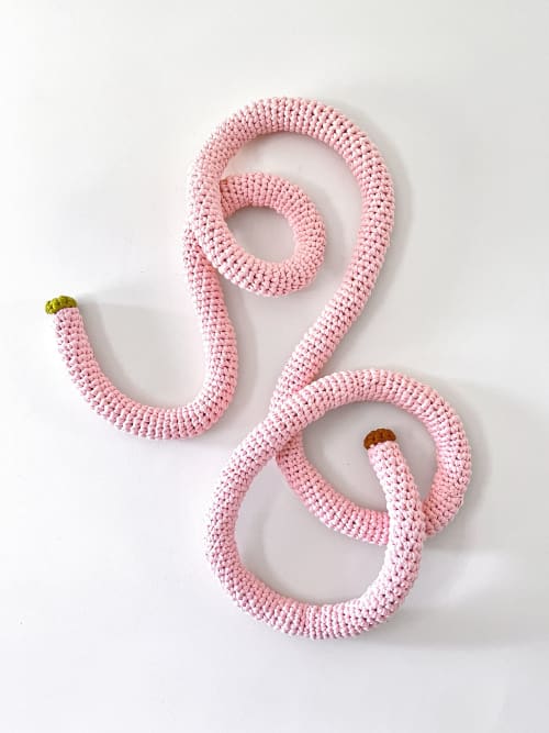 Ropes No. 5 | Embroidery in Wall Hangings by Meg Morrison