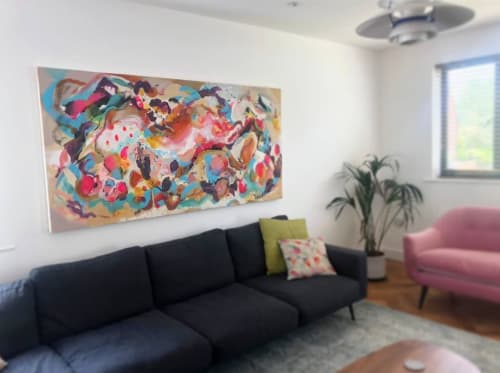 Hand Made 1x2 Meter painting | Paintings by Emily Bartlett
