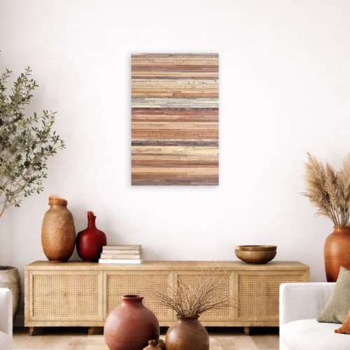 Natural Sedimentary #1 – Reclaimed Wood Wall Art | 21.5" x 3 | Wall Sculpture in Wall Hangings by Craig Forget