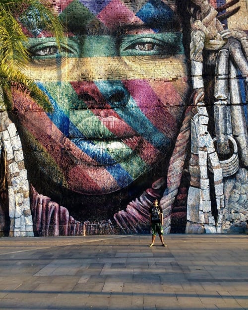 Amazona | Street Murals by Hullk Manauara | Boulevard Olímpico in Centro