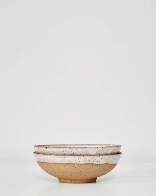Speckled Low Bowl | Dinnerware by East Clay Ceramics