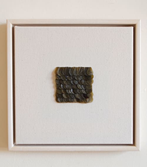 Kelp Sequin, No. 6 | Embroidery in Wall Hangings by Jasmine Linington