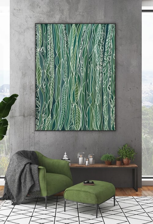 Verdure | Paintings by Leilani Norman Art & Design