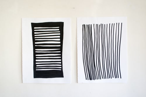Borders I & II | Paintings by Atelier Stumpo