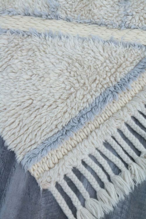 Moroccan Wool Rug 4'8" x 6'8" | Rugs by MEEM RUGS