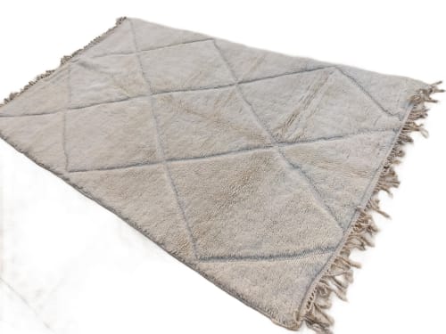 Berber Chic Living Room Rug, Unique Abstract Design | Area Rug in Rugs by Marrakesh Decor