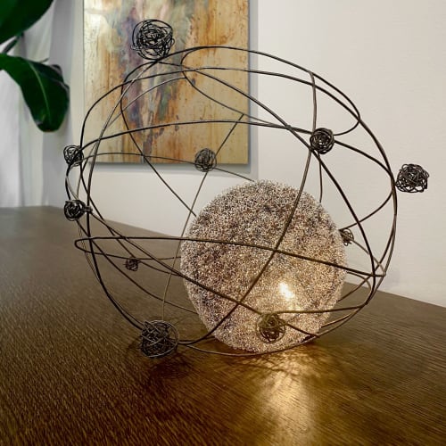 Orb Solo with Dots Table Lamp | Lamps by Claudine Gevry Studio | Umbra & Lux in Vancouver