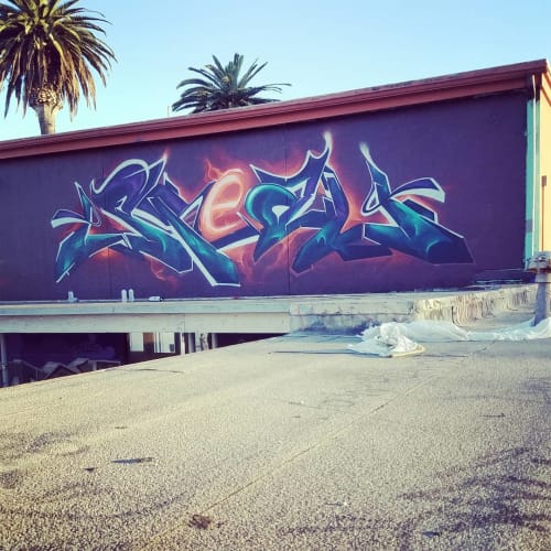 Freestyle Graffiti By Sril Art Seen At Long Beach Long Beach Wescover