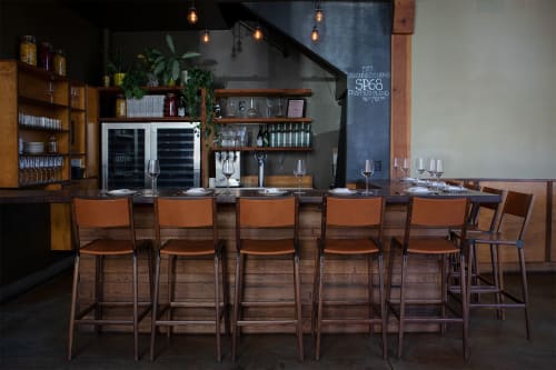 Stanyan Bar Stools | Chairs by Fyrn | Flour + Water in San Francisco