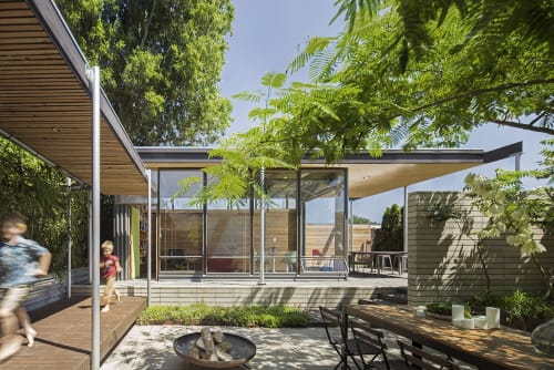 Grasshopper Studio + Courtyard | Architecture by Wittman Estes