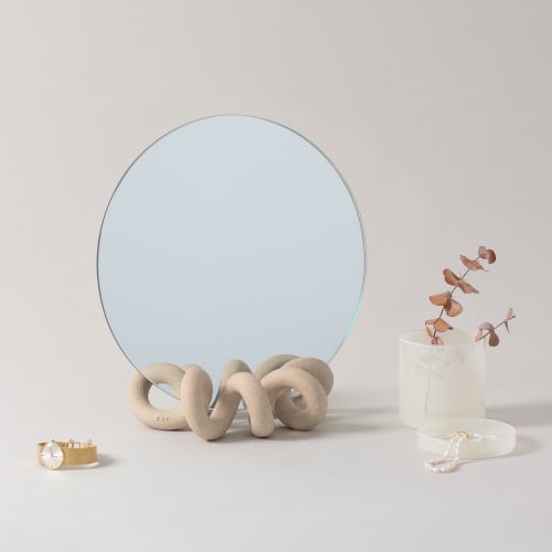 SIN Curlee Table Mirror | Decorative Objects by SIN
