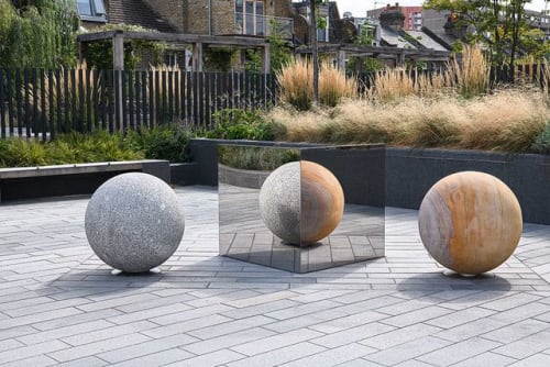 Ecliptical Spheres | Public Sculptures by Fine Art Works Ltd - James Hopkins