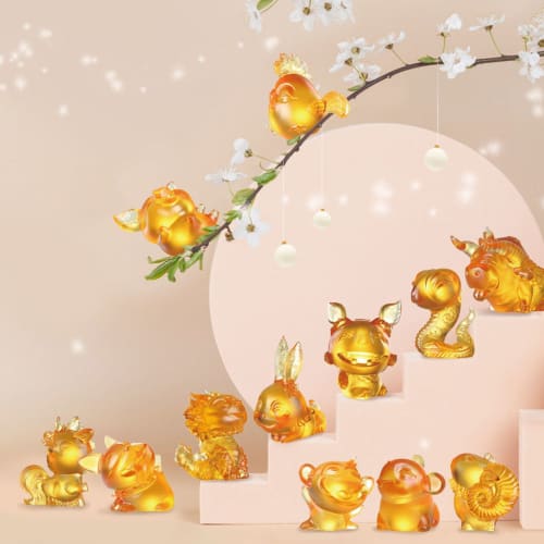 "Twelve Jubilant Guardians" | Sculptures by Lawrence & Scott