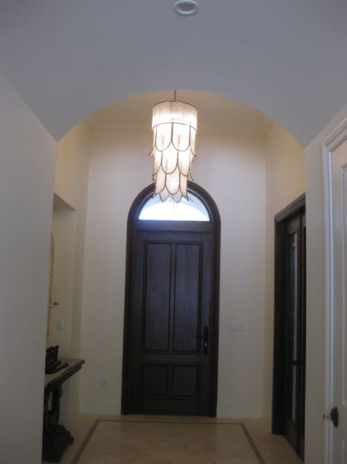 Crystal Flower Chandelier | Chandeliers by Custom Lighting by Prestige Chandelier