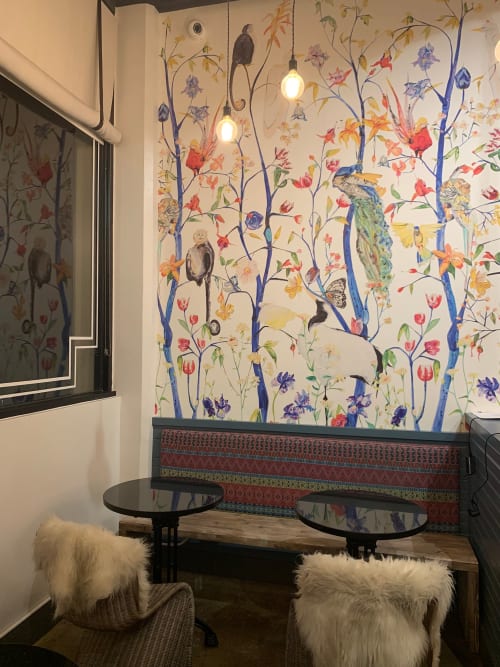 The Colorful Jungle, Wallpaper | Wallpaper by Unknown Creator | Mulberry & Vine in Brooklyn