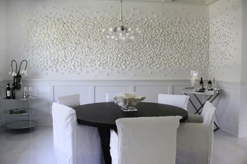 “White Flowers” | Wall Hangings by Carson Fox Studio