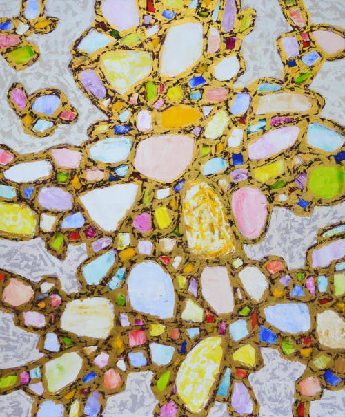 Gems in Gold 2. | Oil And Acrylic Painting in Paintings by IRYNA KASTSOVA
