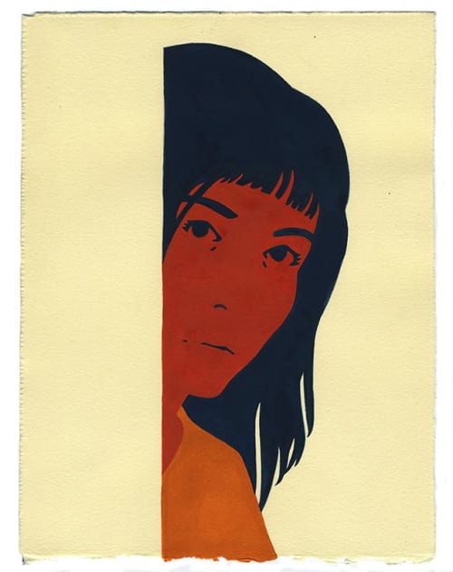 When You Are Here I Will Be There | Oil And Acrylic Painting in Paintings by John Vogl