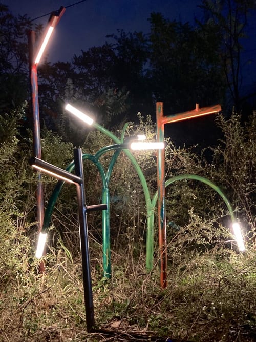 Sprout & Branch Outdoor Path Lights | Lighting by CP Lighting