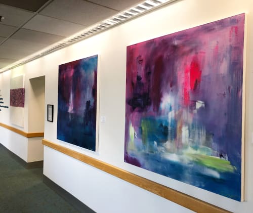 UCSF Women’s Health Center Collection | Paintings by Ariel Gold | UCSF Women's Health Center in San Francisco
