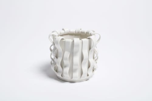 SKINNY x West Elm Squiggles Vase | Vases & Vessels by SKINNY Ceramics