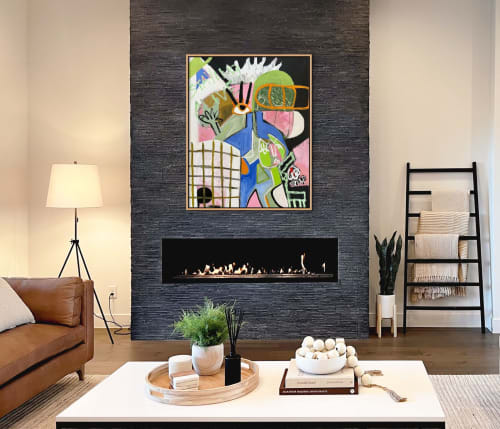 "Staying Alive" Original Abstract Painting by Aleea Jaques | Paintings by Aleea Jaques - Aleea Art Studio