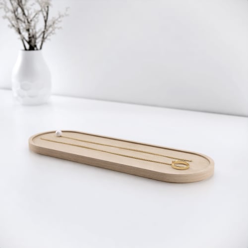 Wooden Desk Organizer - Stack Tray | Decorative Tray in Decorative Objects by LAWA DESIGN
