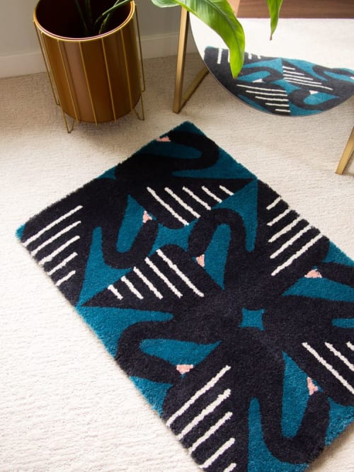 Swan Lake Art Rug | Rugs by LEMONNI