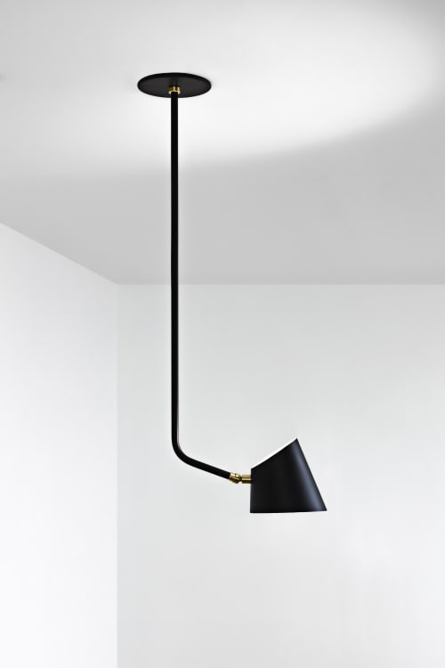 Hartau Simple Single Pendant with Shades by Studio d'Armes | Pendants by Studio d'Armes