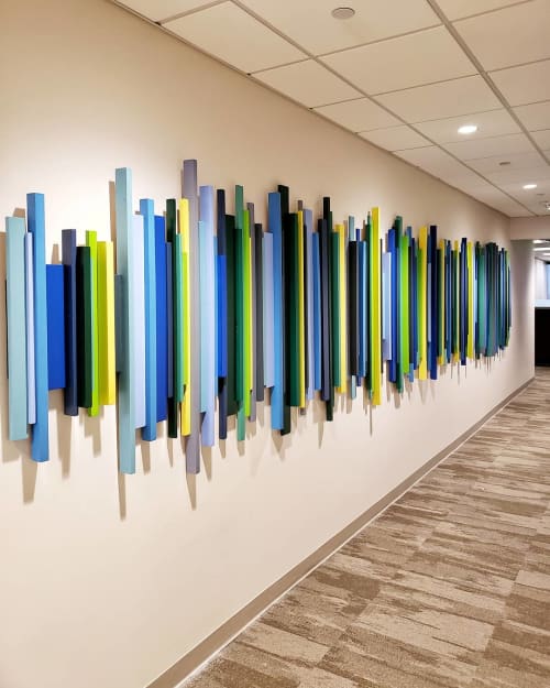 25ft Custom Soundwave | Wall Hangings by Erin Harris