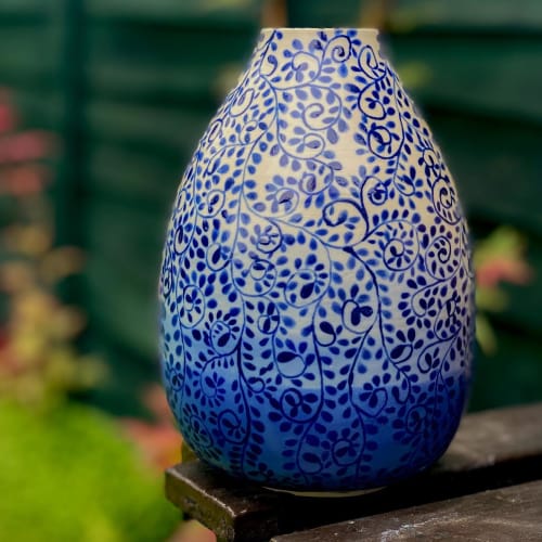 Muropots Botanic Gardens Limited, hand made and painted pot. | Vases & Vessels by Jaime Fernandez Muro. MUROPOTS.