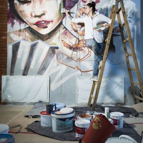 "Asia Feeling" Mural | Murals by Carola Deutsch | streets | famous food and drinks | Graz in Graz