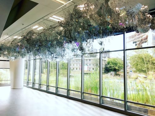 Satellite Telescope | Ornament in Decorative Objects by Lyndi Sales | Sasol in Sandton