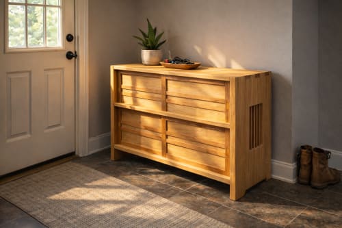 Shoe Cubby | Storage by Witrock Carpentry