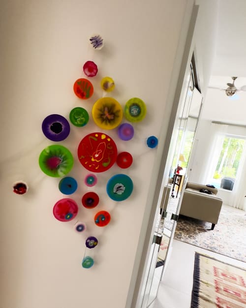 Discobolo Acua A | Ornament in Decorative Objects by Wall Art Oject by Betti Brillembourg