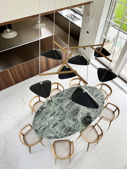 Emily Group of Seven | Chandeliers by MOSS Objects